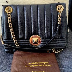 Kate spade medium flap quilted leather crossbody